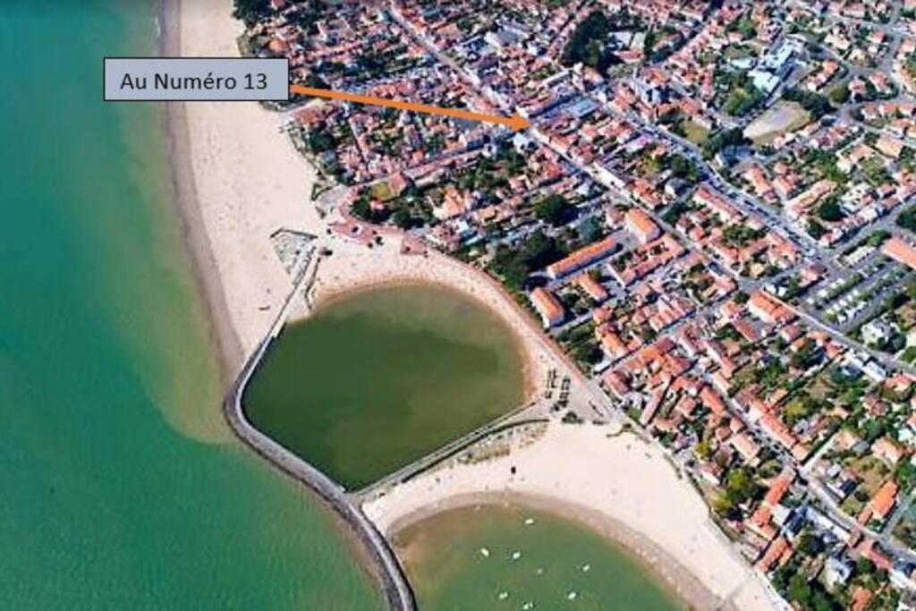Gite Au Numero 13 A 50M De La Mer La Bernerie-en-Retz Exteriör bild